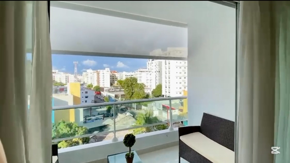 Apartamento amueblado en alquiler en Evaristo Morales de 1 habitación 