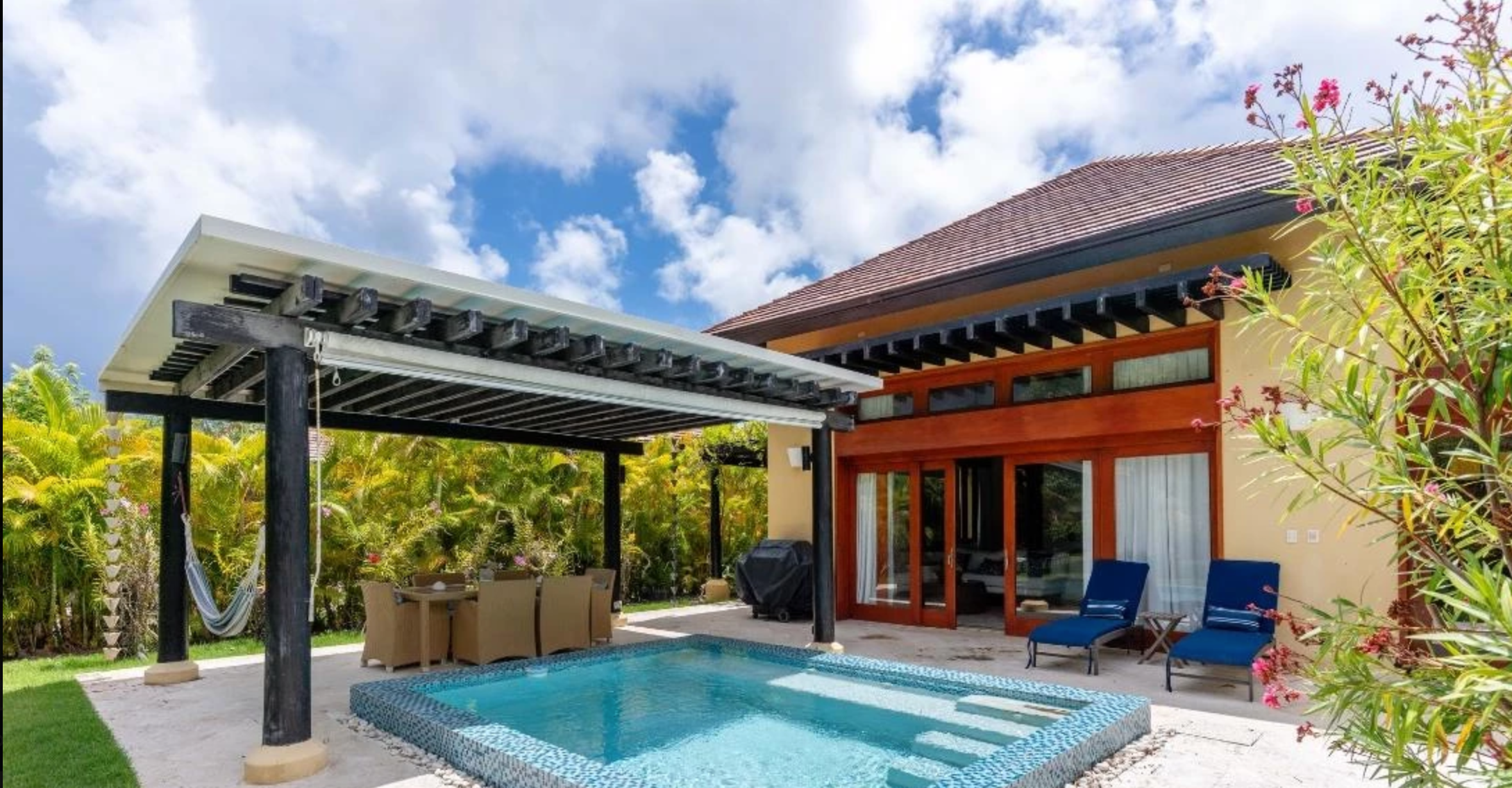 Bungalow amueblada en alquiler Green Village, Cap Cana 