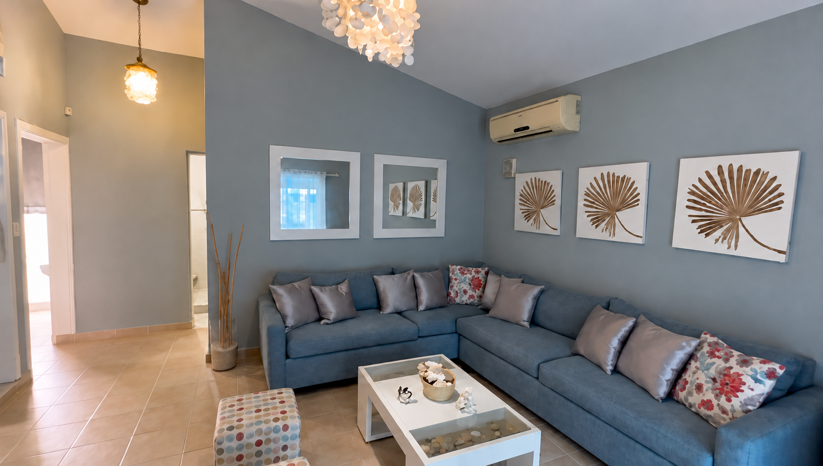 Apartamento amueblado de 3 habitaciones en alquiler | Juan Dolio
