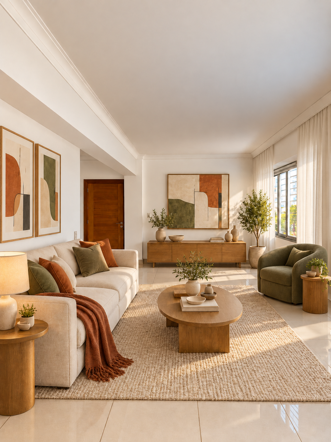 Apartamento 3 habitaciones en venta Evaristo Morales, Santo Domingo 