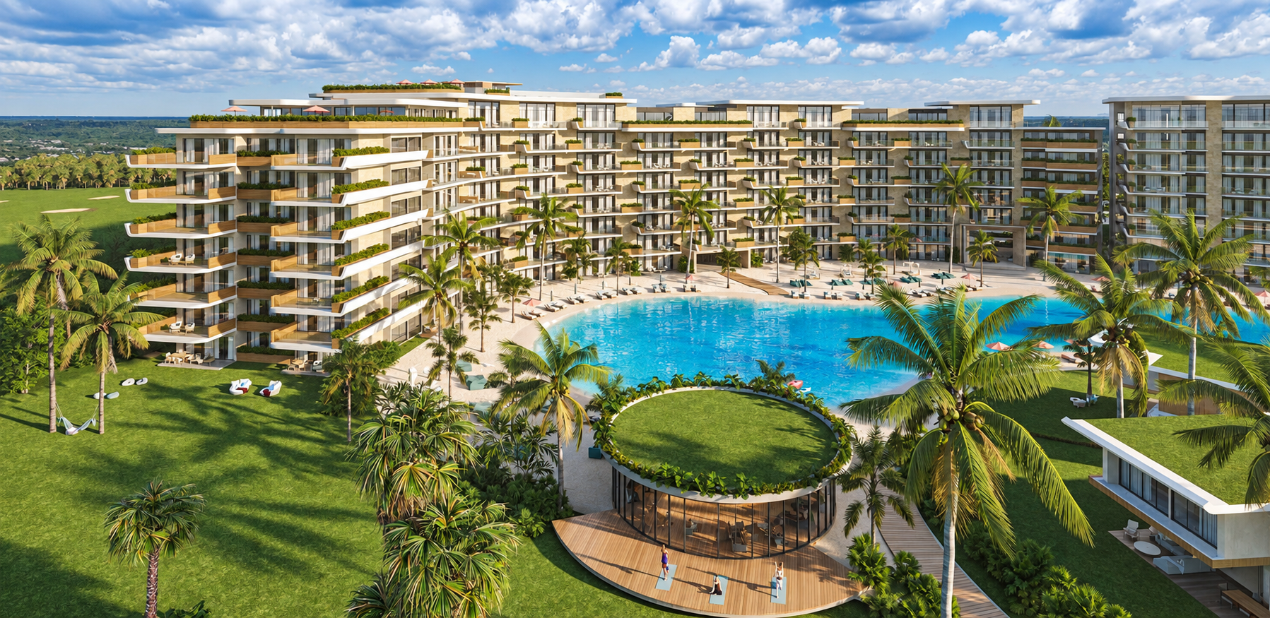  Apartamentos en construcción Bonita Beach Residences Bloque A | Cap Cana, Punta Cana